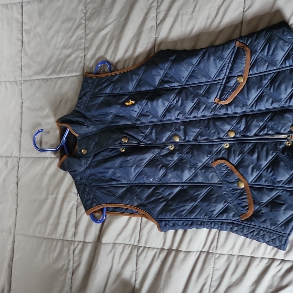 Ralph Lauren Navey Vest NWT sz S